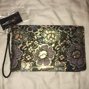 Steve Madden Floral Bevening Clutch NWT